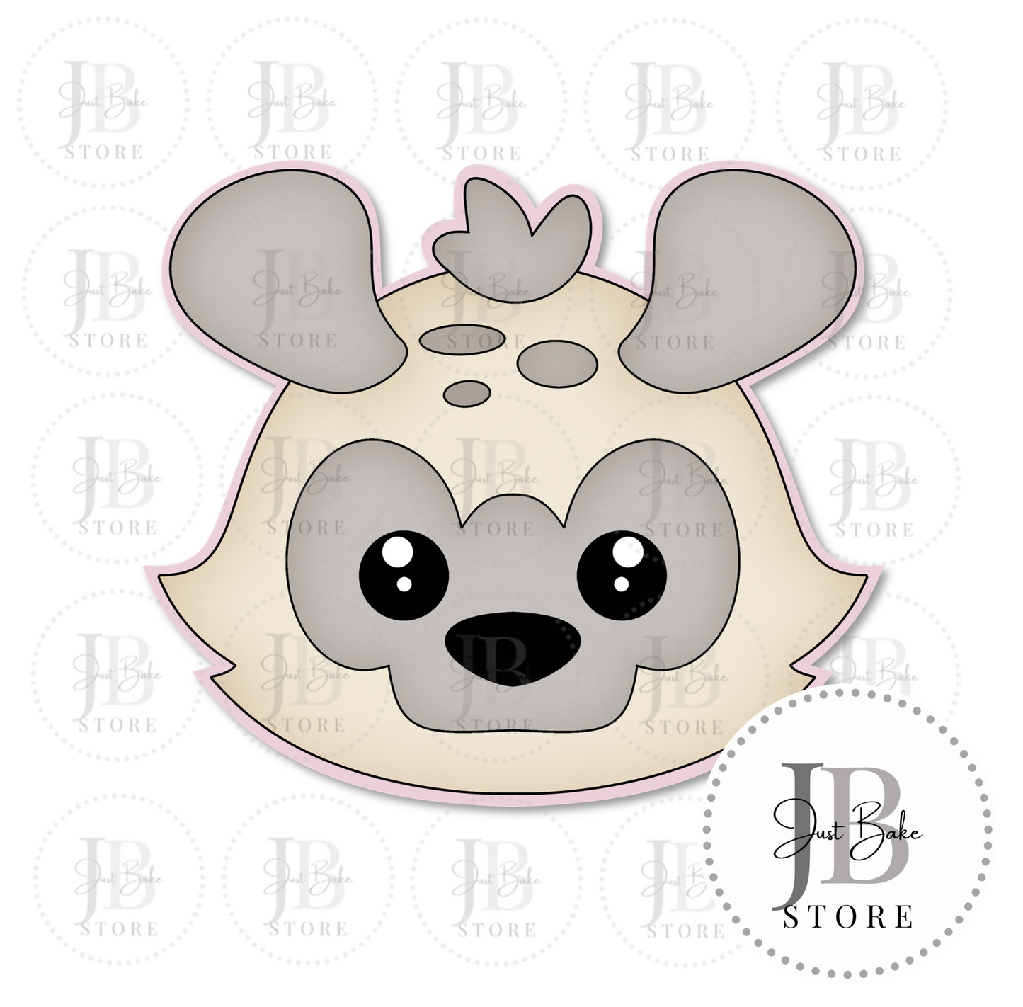 C0505 - Hyena Cookie Cutter