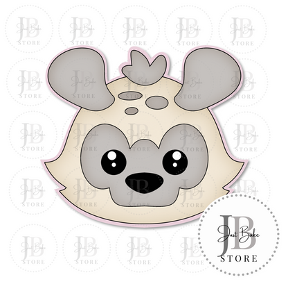 C0505 - Hyena Cookie Cutter