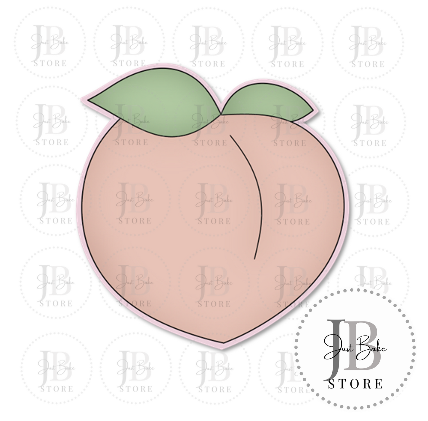C0517 - Peach Cookie Cutter