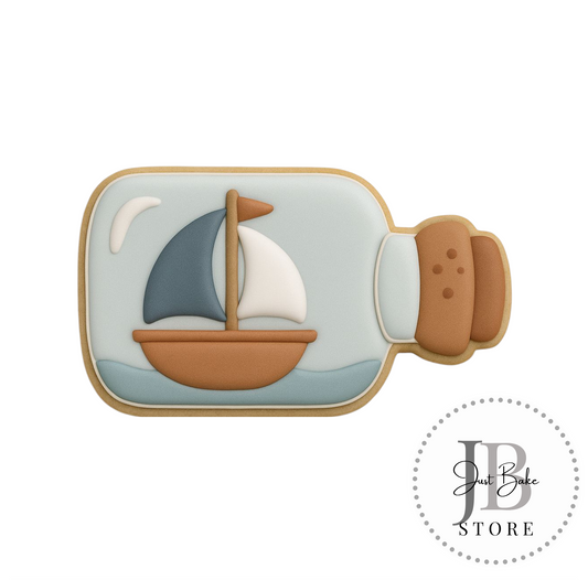C0597 - Message in a Bottle Cookie Cutter