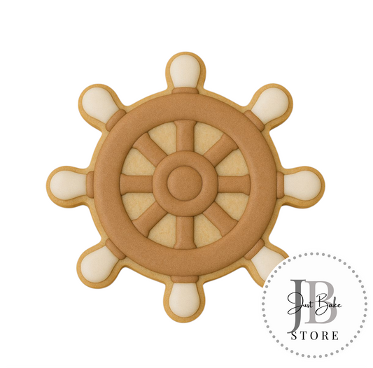 C0601 - Ship Wheel Cookie Cutter
