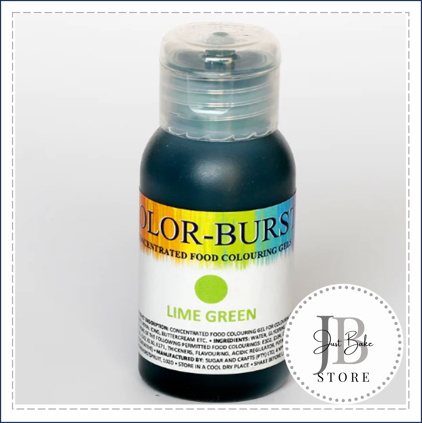 COLOUR0014 - KOLOR BURST Gel Lime Green 50ml