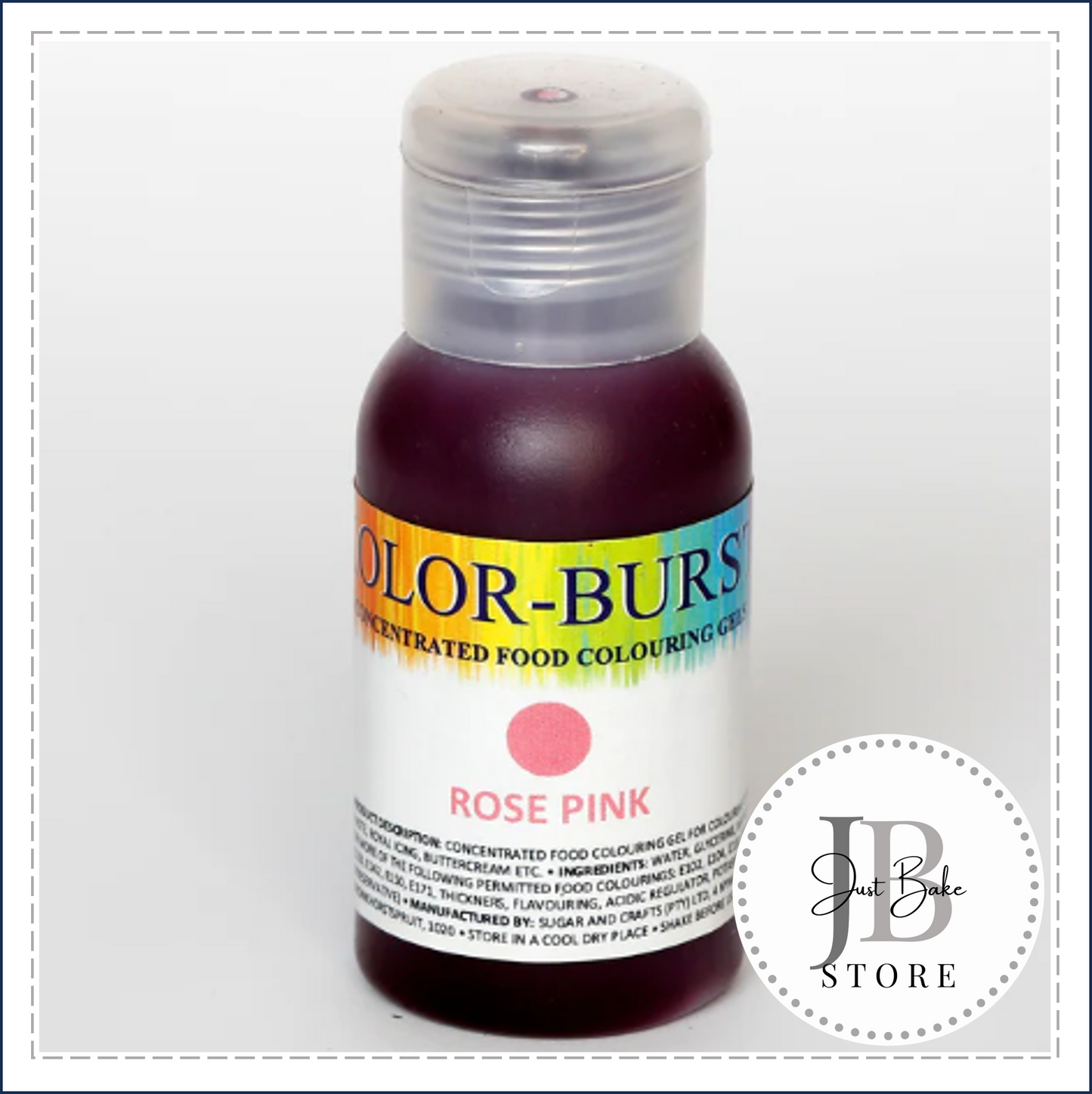 COLOUR0024 - KOLOR BURST Gel Rose Pink 50ml