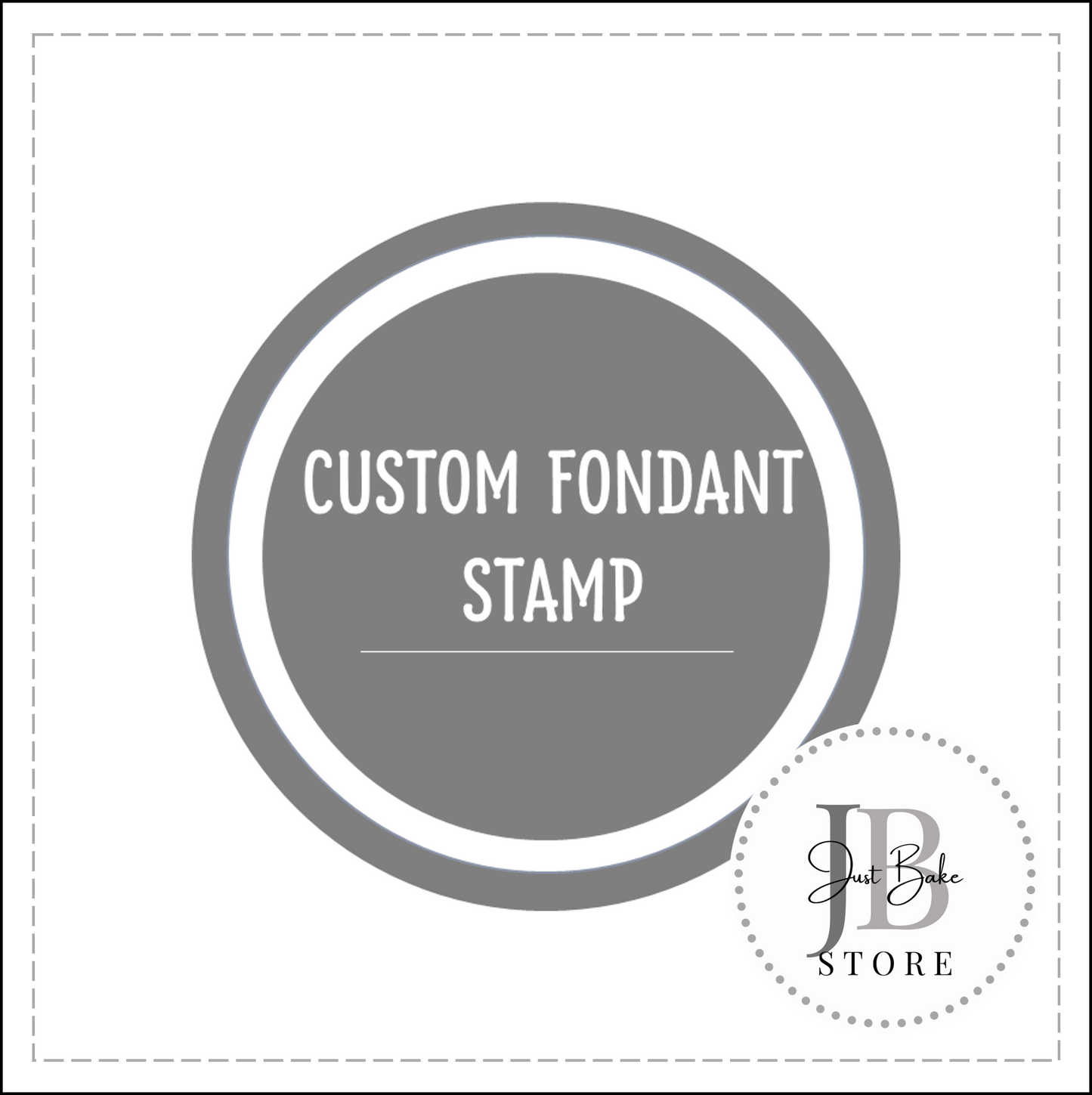 CUSTOM FONDANT STAMP