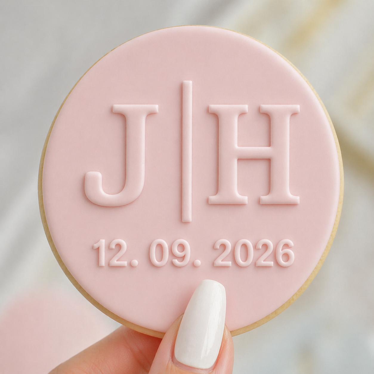 778. Personalised Wedding Debosser (3D Printed)