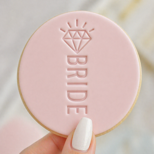 885. Bride Fondant Stamp
