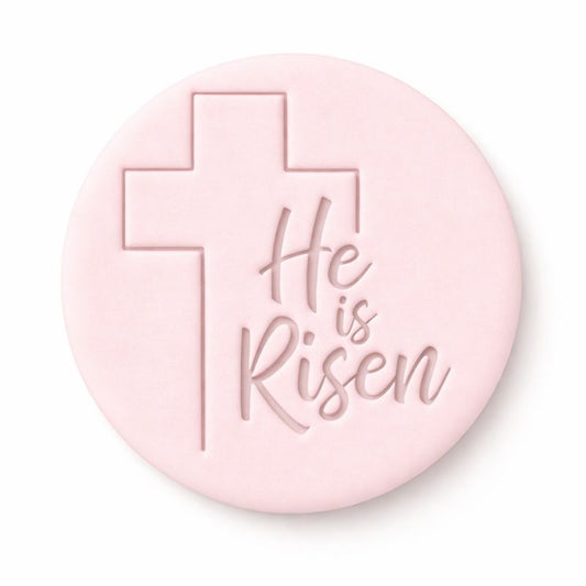 620. He is Risen Fondant Stamp
