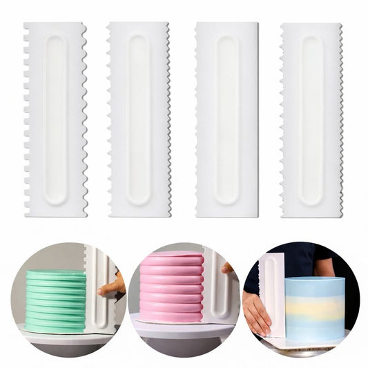 STOCK25 - SET OF 4 SCRAPERS