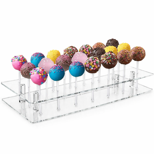 20 Hole Acrylic Cake Pop Stand