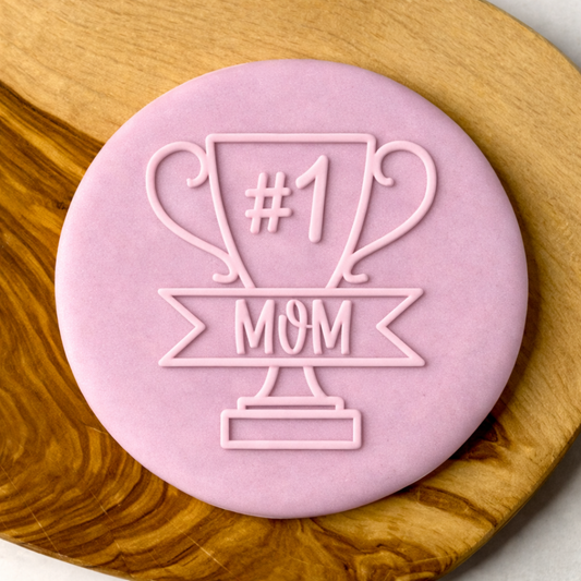 734. Trophy Fondant Debosser (3D Printed)