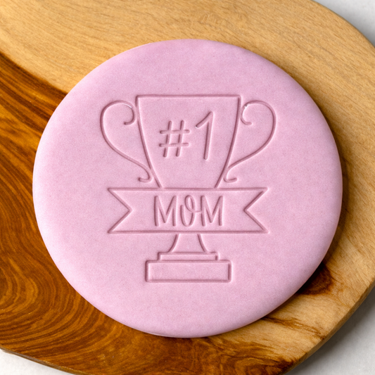 733. Trophy Fondant Stamp