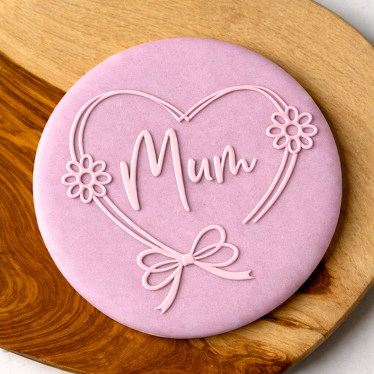775. Mum Fondant Debosser (3D Printed)