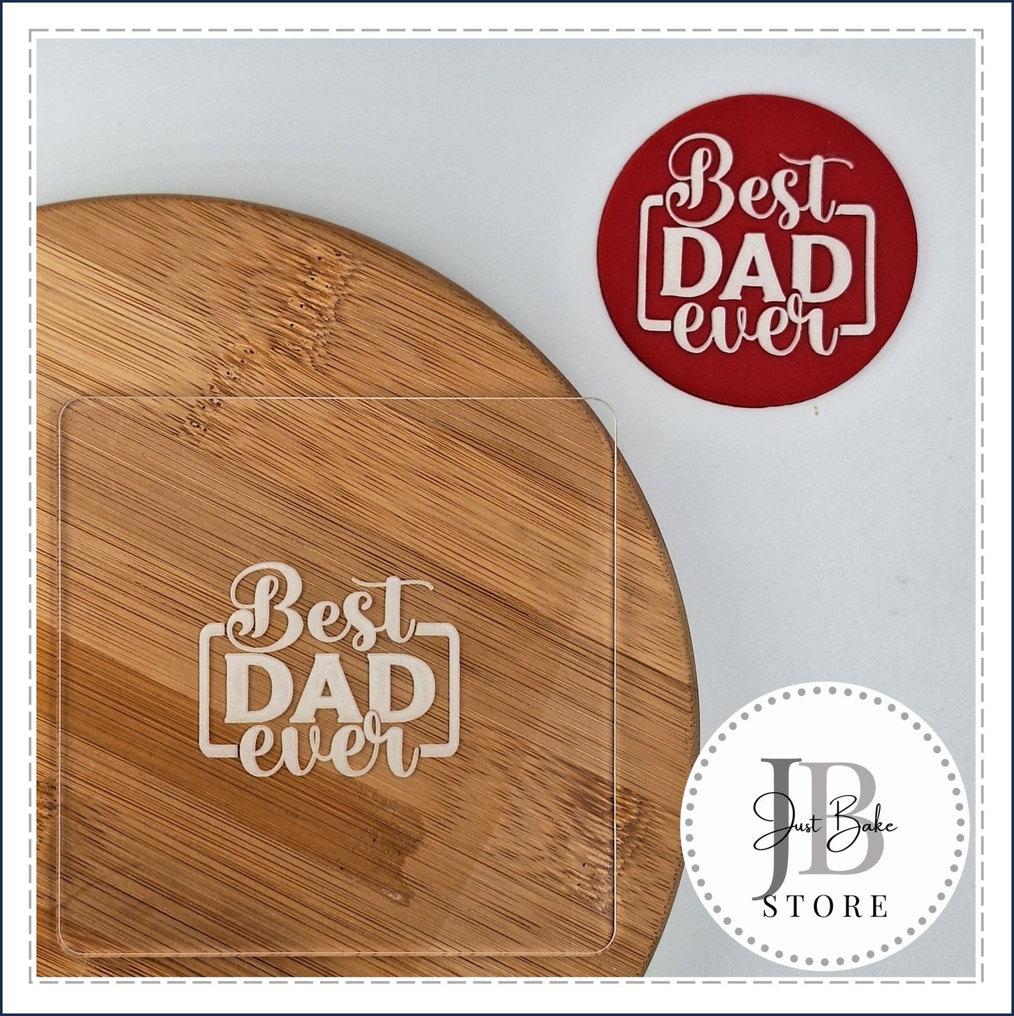 EMBOSSER0022 - BEST DAD EVER EMBOSSER