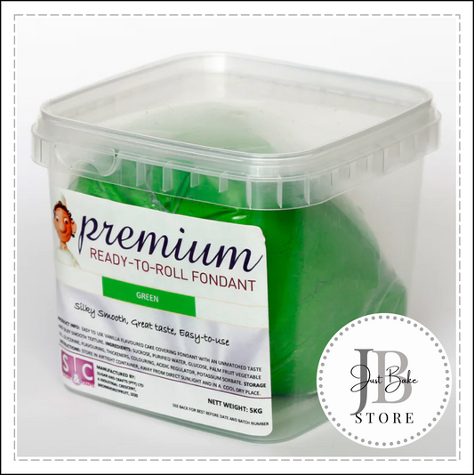 FONDANT007 - PREMIUM FONDANT GREEN 1KG