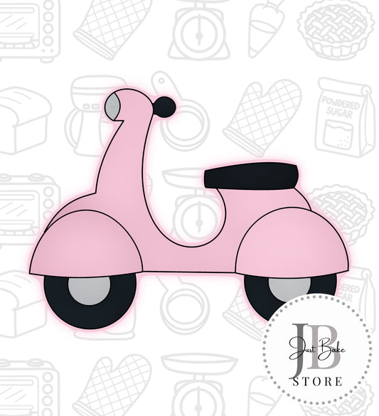 79. Paris Scooter Cookie Cutter
