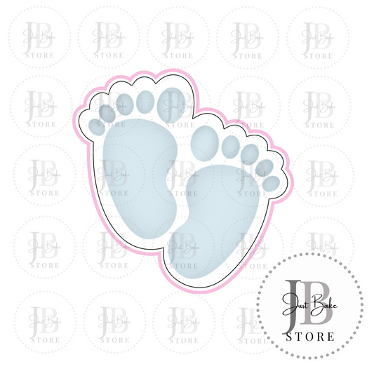 J107 - Baby Feet Cookie Cutter