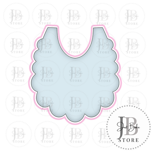 J109 - Baby Bib Cookie Cutter