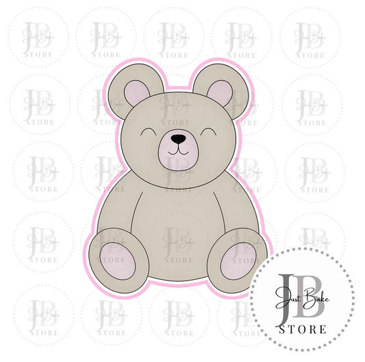 J122 - Teddy Bear Cookie Cutter