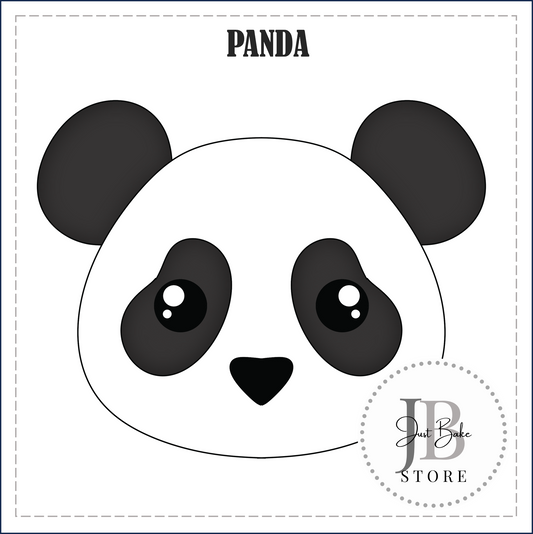 J129 - PANDA COOKIE CUTTER