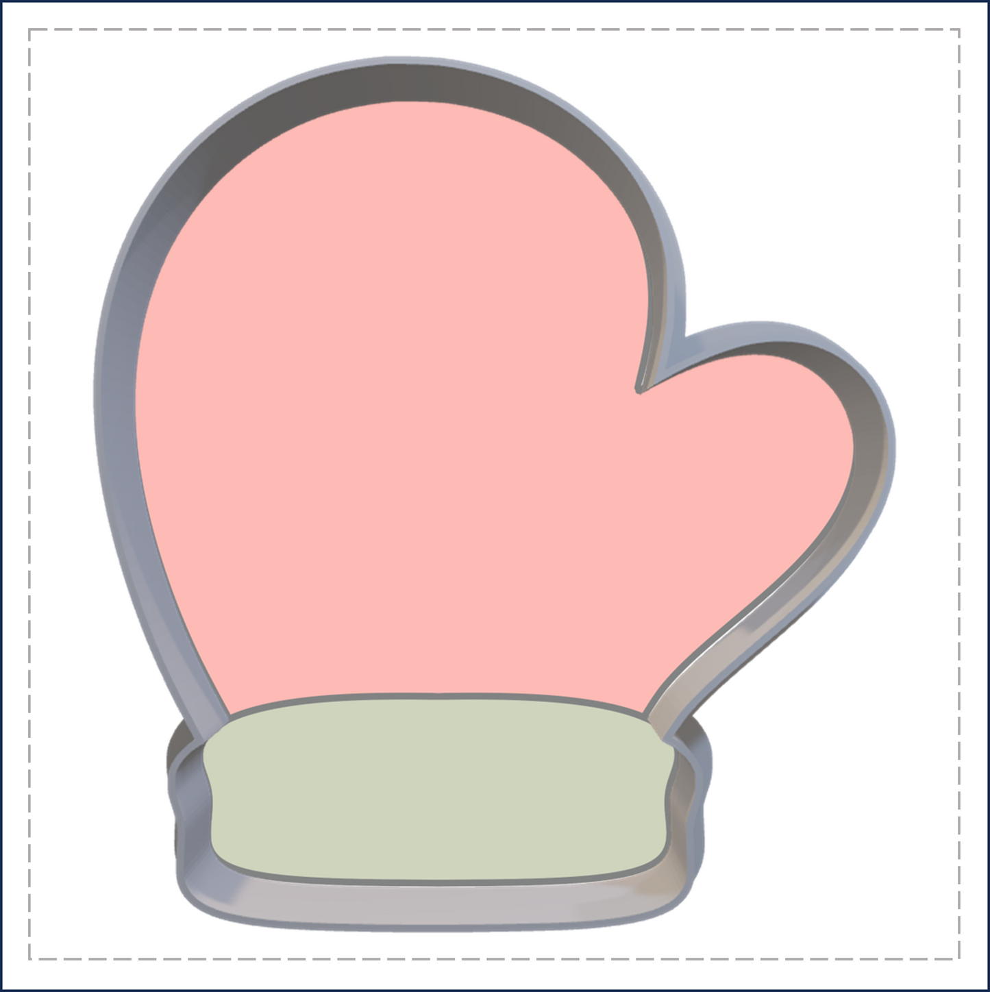 J137 - MITTEN COOKIE CUTTER