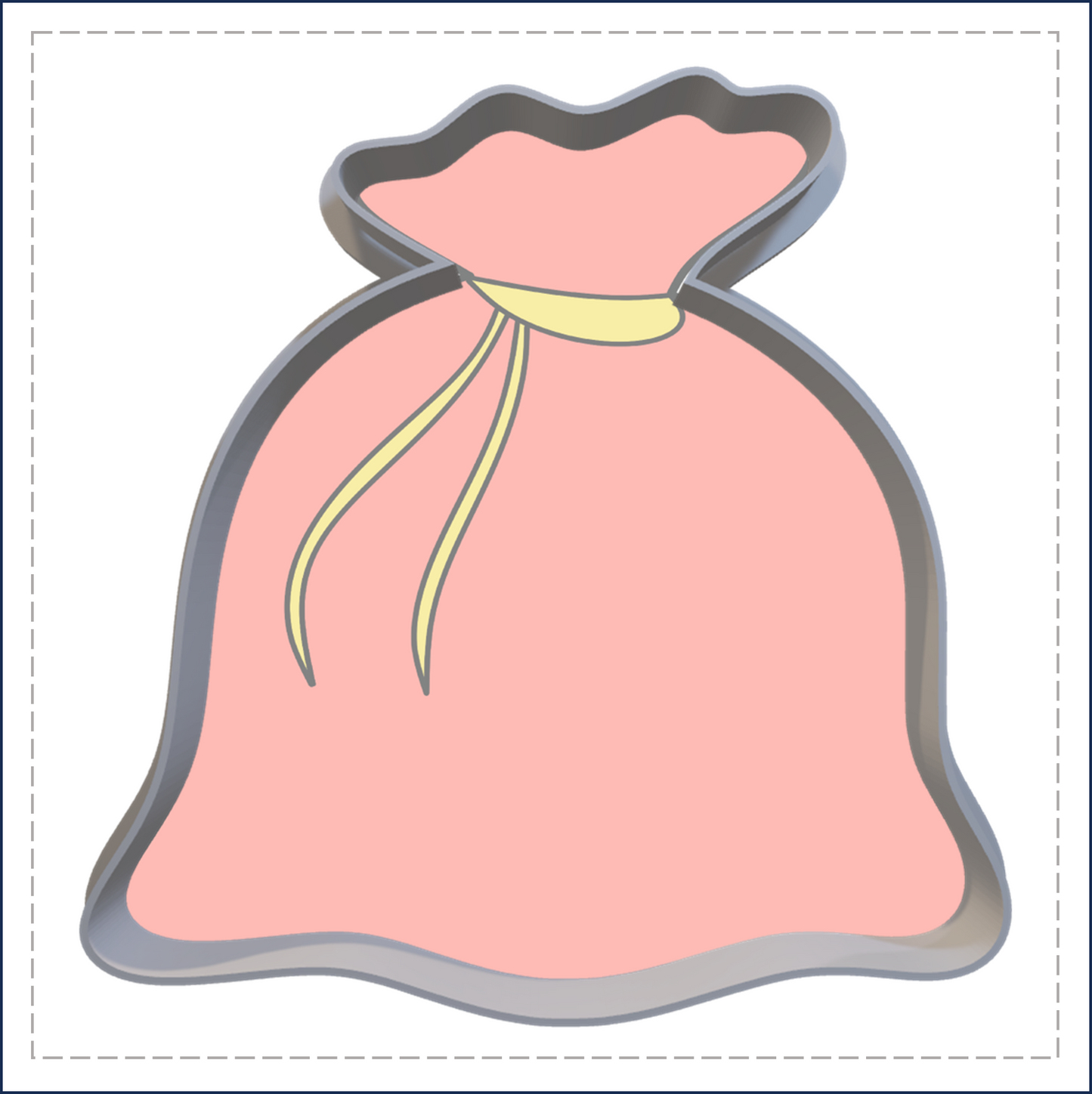 J138 - SANTA SACK COOKIE CUTTER