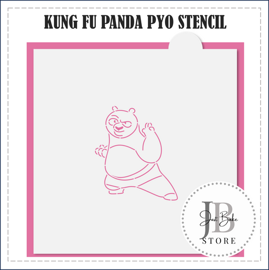 J168 - KUNG FU PANDA PYO STENCIL