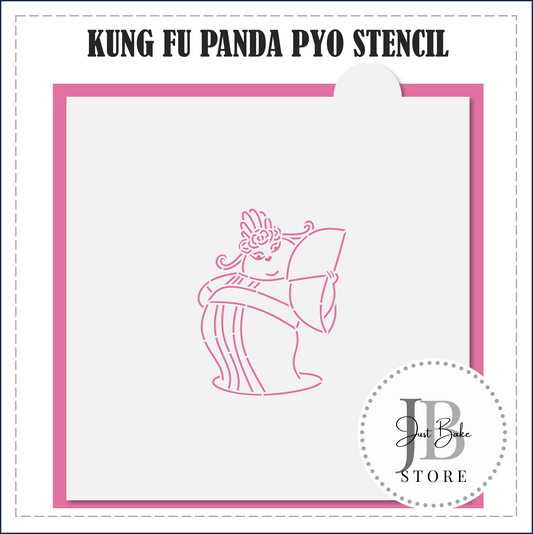 J169 - KUNG FU PANDA PYO STENCIL