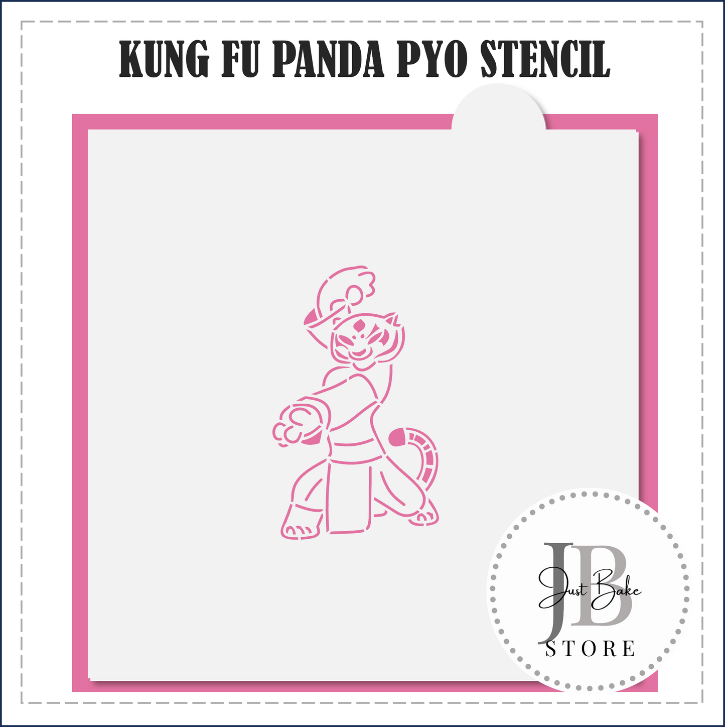 J170 - KUNG FU PANDA PYO STENCIL