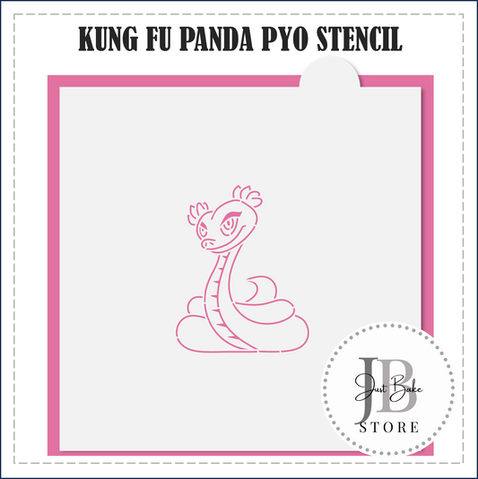 J171 - KUNG FU PANDA PYO STENCIL