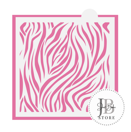 S195 - Zebra Pattern Stencil