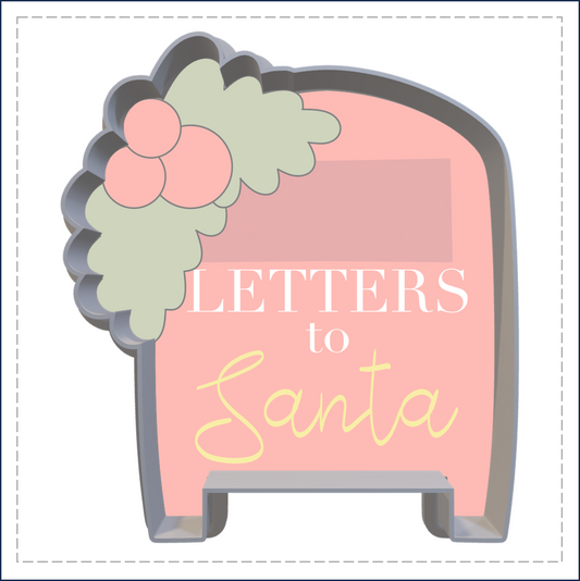 J201 - LETTERS TO SANTA POSTBOX COOKIE CUTTER