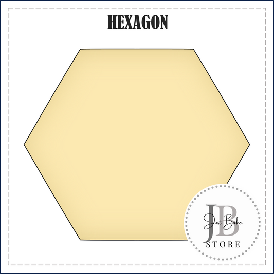 J22 - HEXAGON COOKIE CUTTER