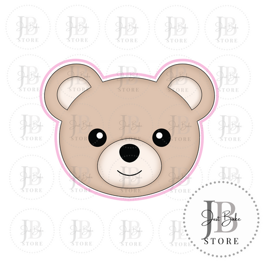 J256 - Bear Face Cookie Cutter