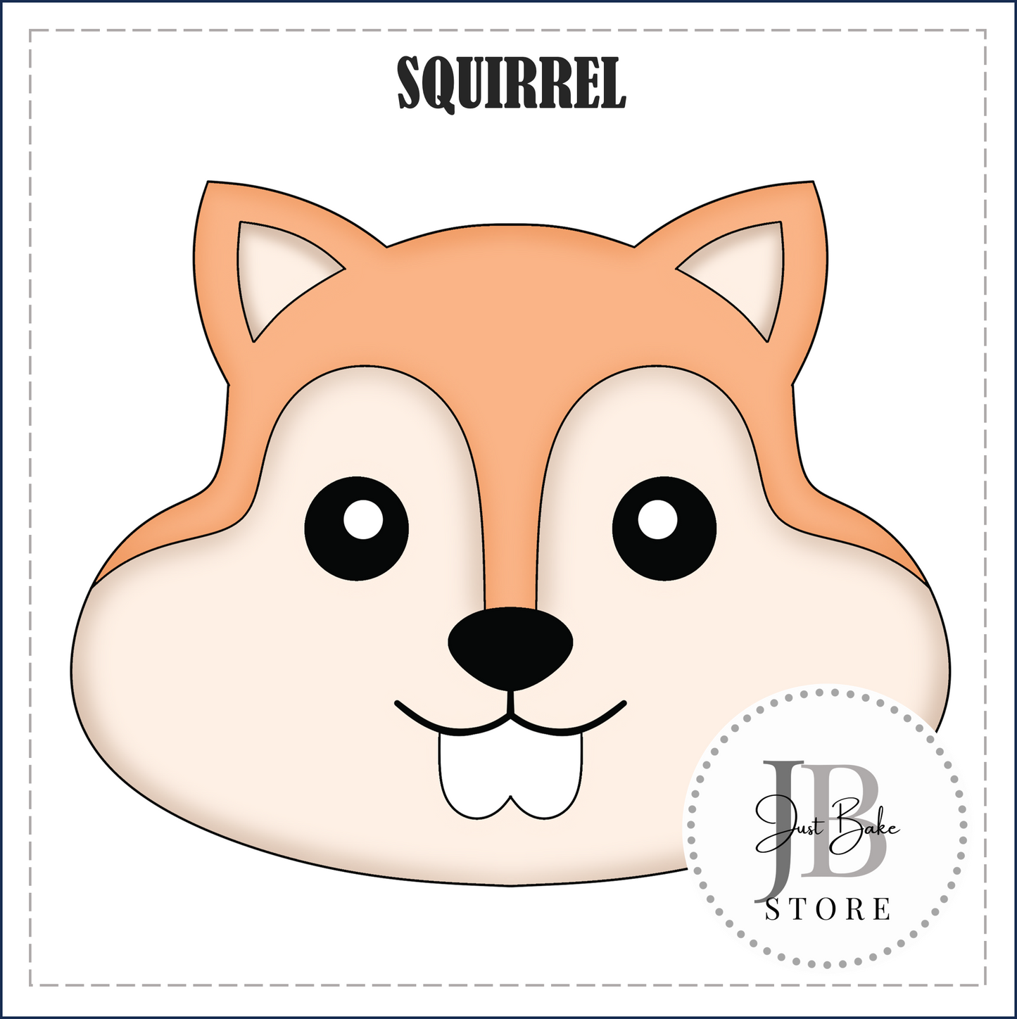 J261 - SQUIRREL COOKIE CUTTER