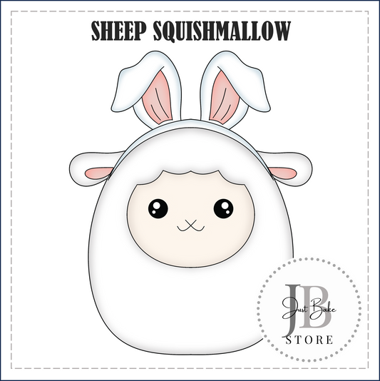 J274 - SHEEP SQUISHMALLOW COOKIE CUTTER