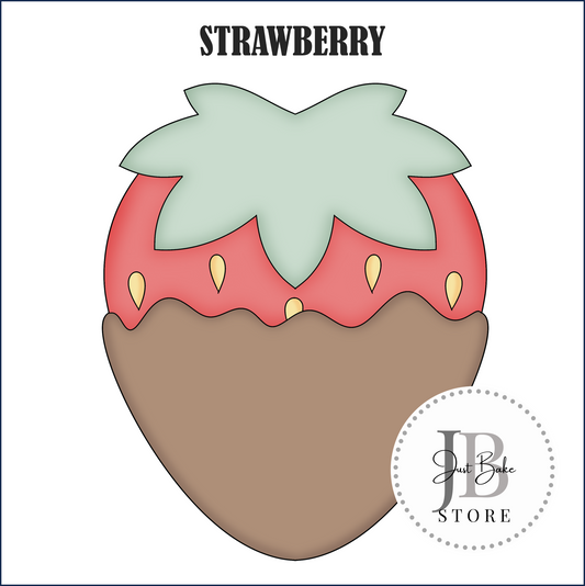 J278 - STRAWBERRY COOKIE CUTTER
