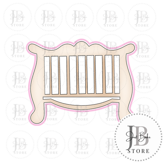 J315 - Baby Cot Cookie Cutter