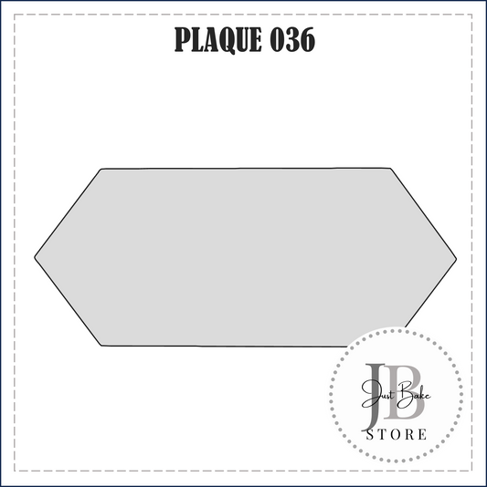 J333 - PLAQUE 036 COOKIE CUTTER