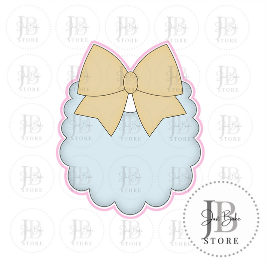 J35 - Baby Bib Cookie Cutter