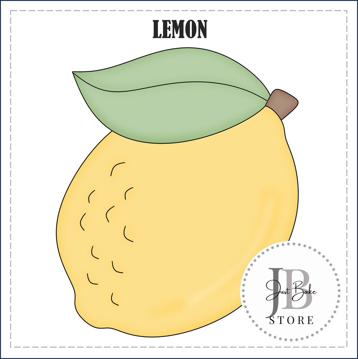 J368 - LEMON COOKIE CUTTER