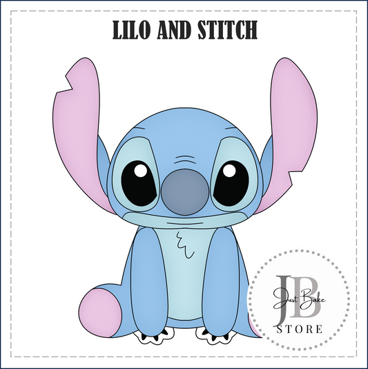 J405 - LILO AND STITCH COOKIE CUTTER