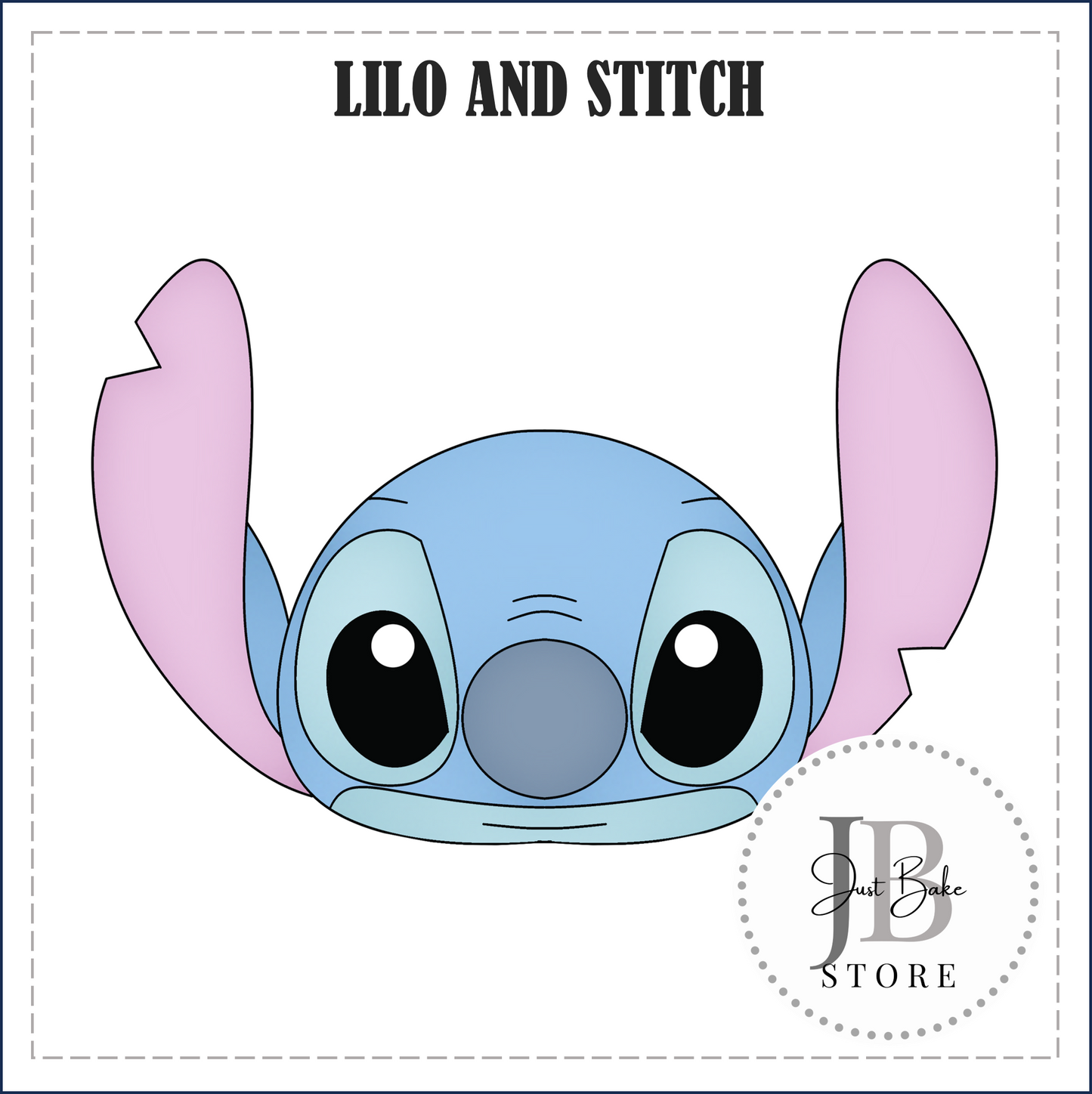 J407 - LILO AND STITCH COOKIE CUTTER