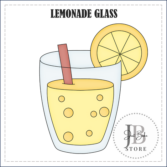 J408 - LEMONADE GLASS COOKIE CUTTER