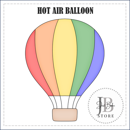 J425 - HOT AIR BALLOON COOKIE CUTTER