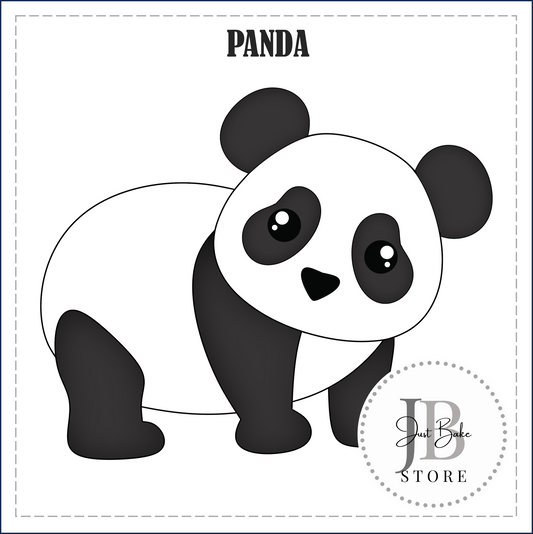 J442 - PANDA COOKIE CUTTER