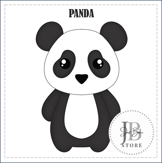 J443 - PANDA COOKIE CUTTER