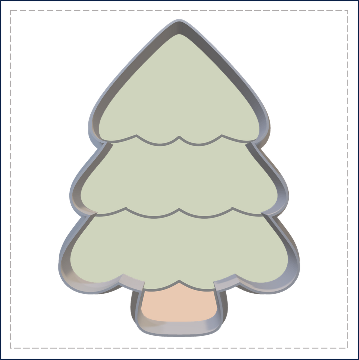 J45 - CHRISTMAS TREE COOKIE CUTTER