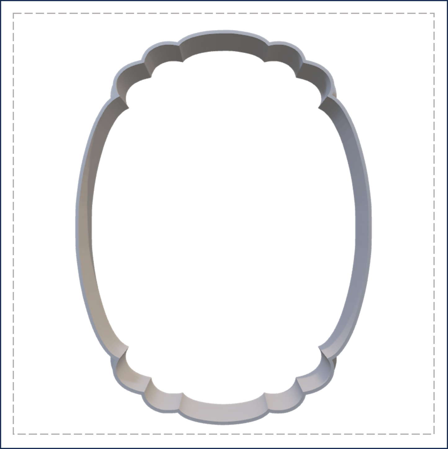 J46 - PICTURE FRAME COOKIE CUTTER