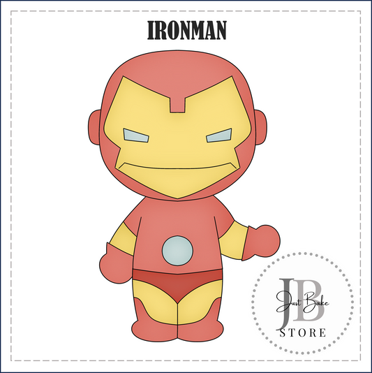 J465 - IRONMAN SUPER HERO COOKIE CUTTER