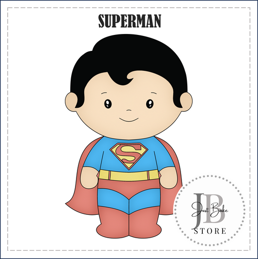 J467 - SUPERMAN SUPER HERO COOKIE CUTTER